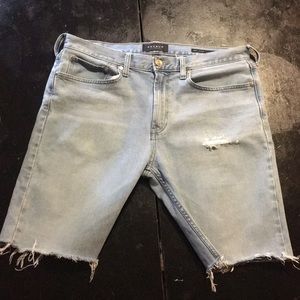 Jean Shorts - 34 Waist